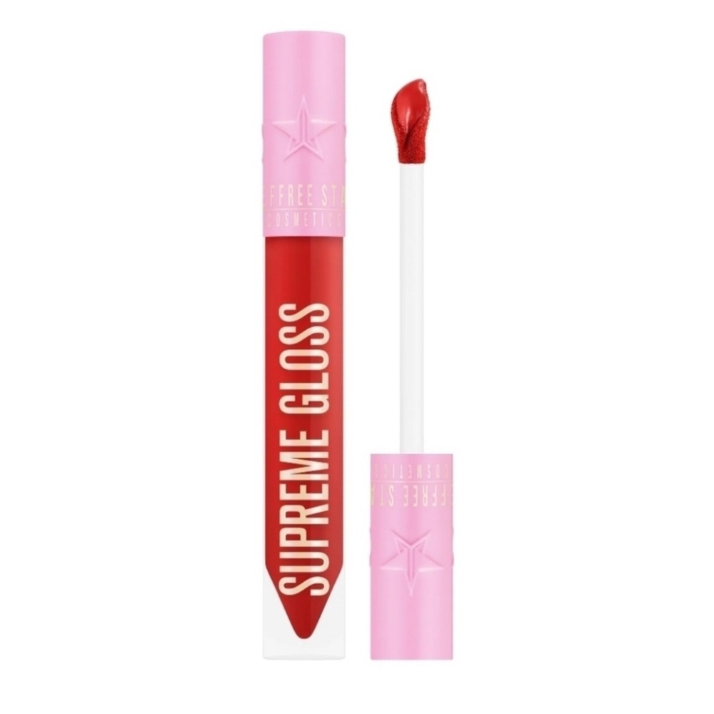 Jeffree Star Supreme Gloss RED AFFAIR New in the boxes GREAT for stage makeup!